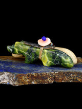 Serpentine Wolf Bundle Zuni Fetish