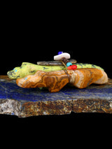 Serpentine Wolf Bundle Zuni Fetish