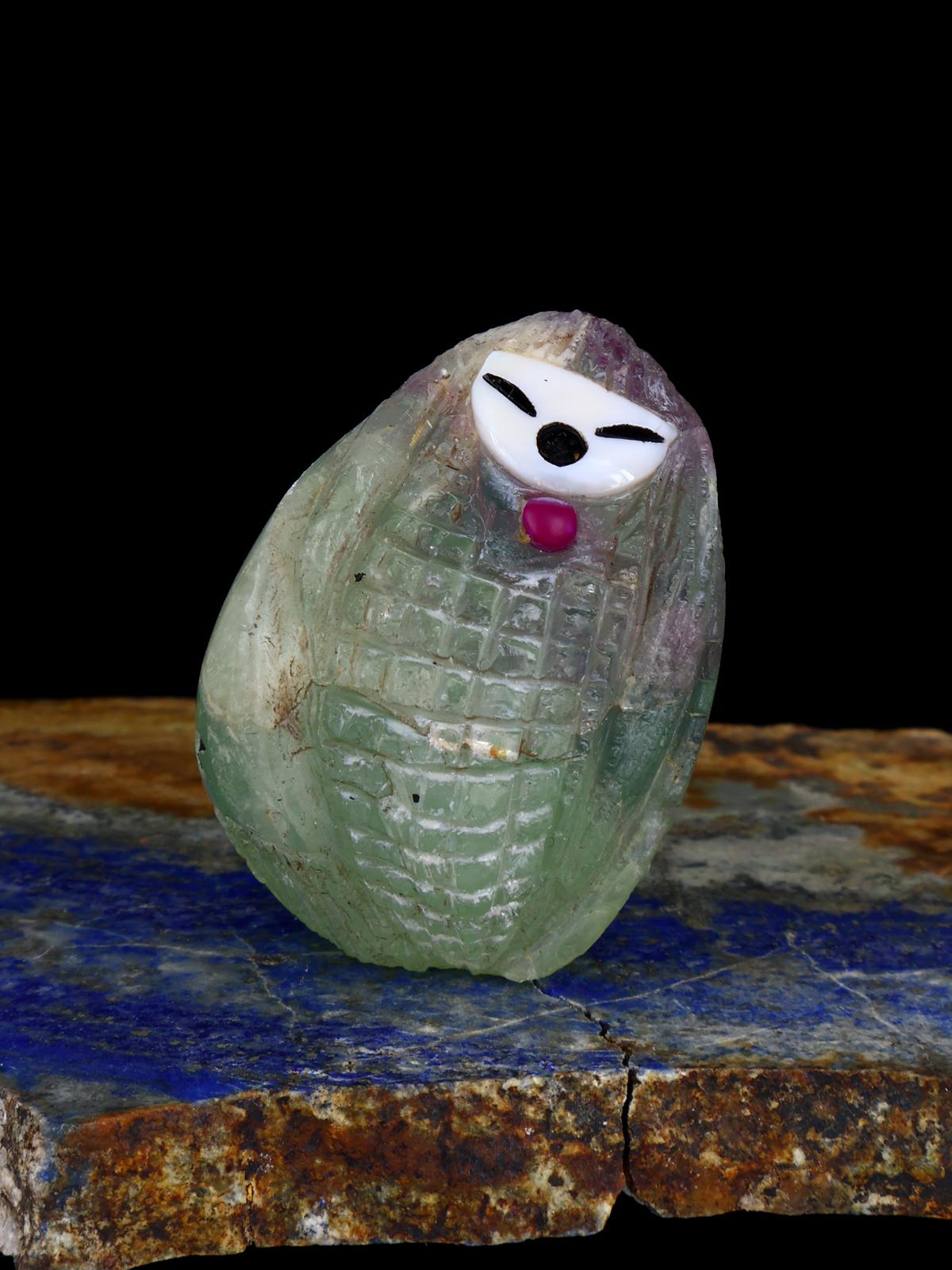 Fluorite Maiden Zuni Fetish