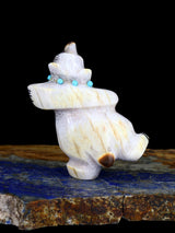 Antler Bear Zuni Fetish Carving