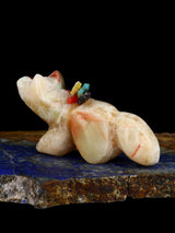 Sodalite Loup Zuni Fétiche