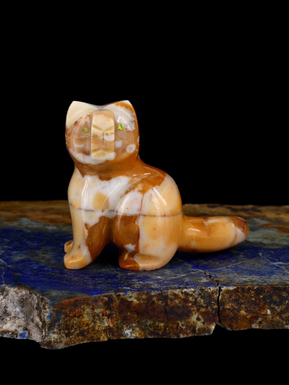 Fetiche del gato tigilita zuni