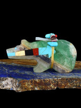 Fluorite Bear Zuni Fetish