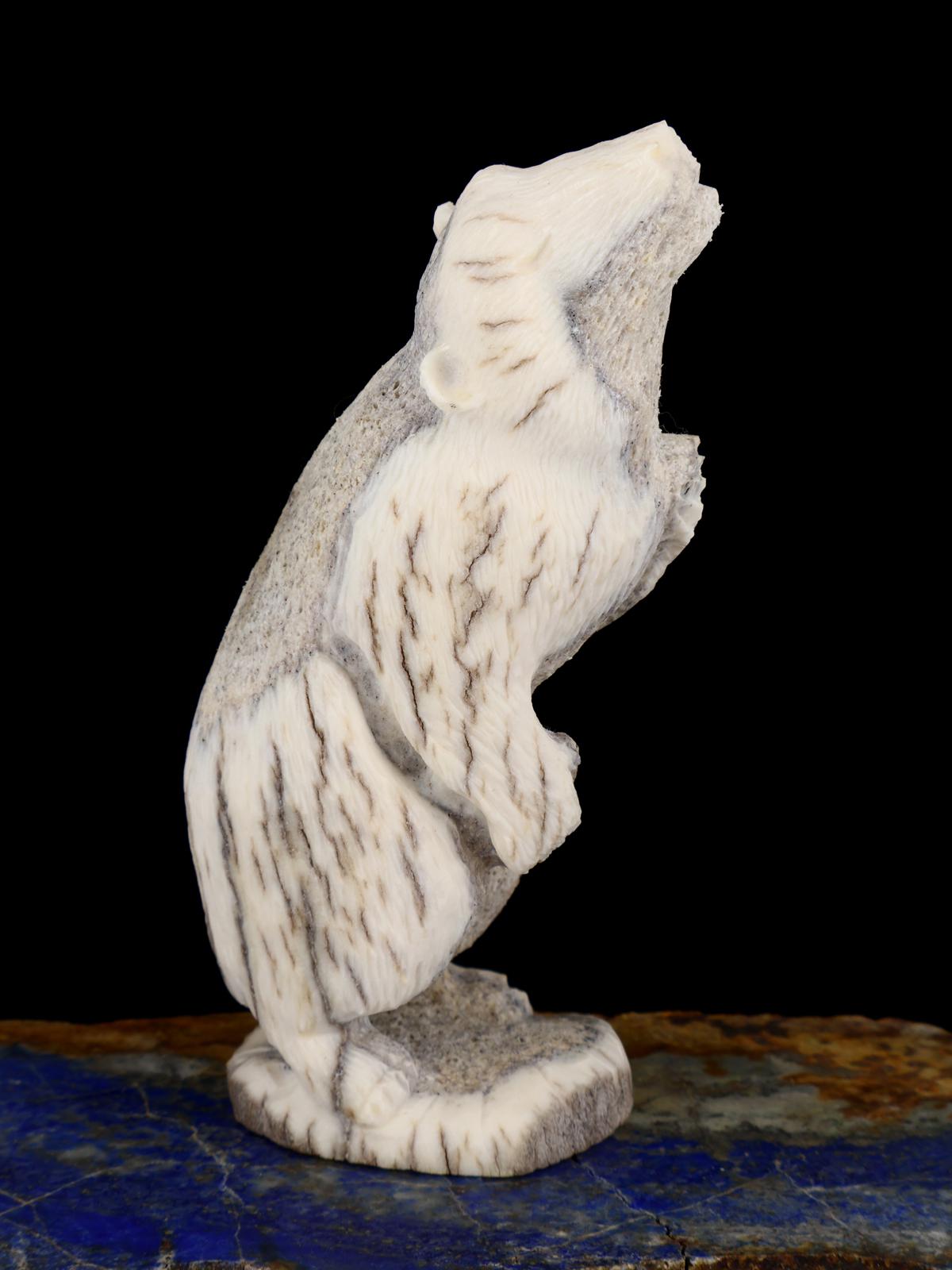 Antler Bear Zuni Fetish - PuebloDirect.com