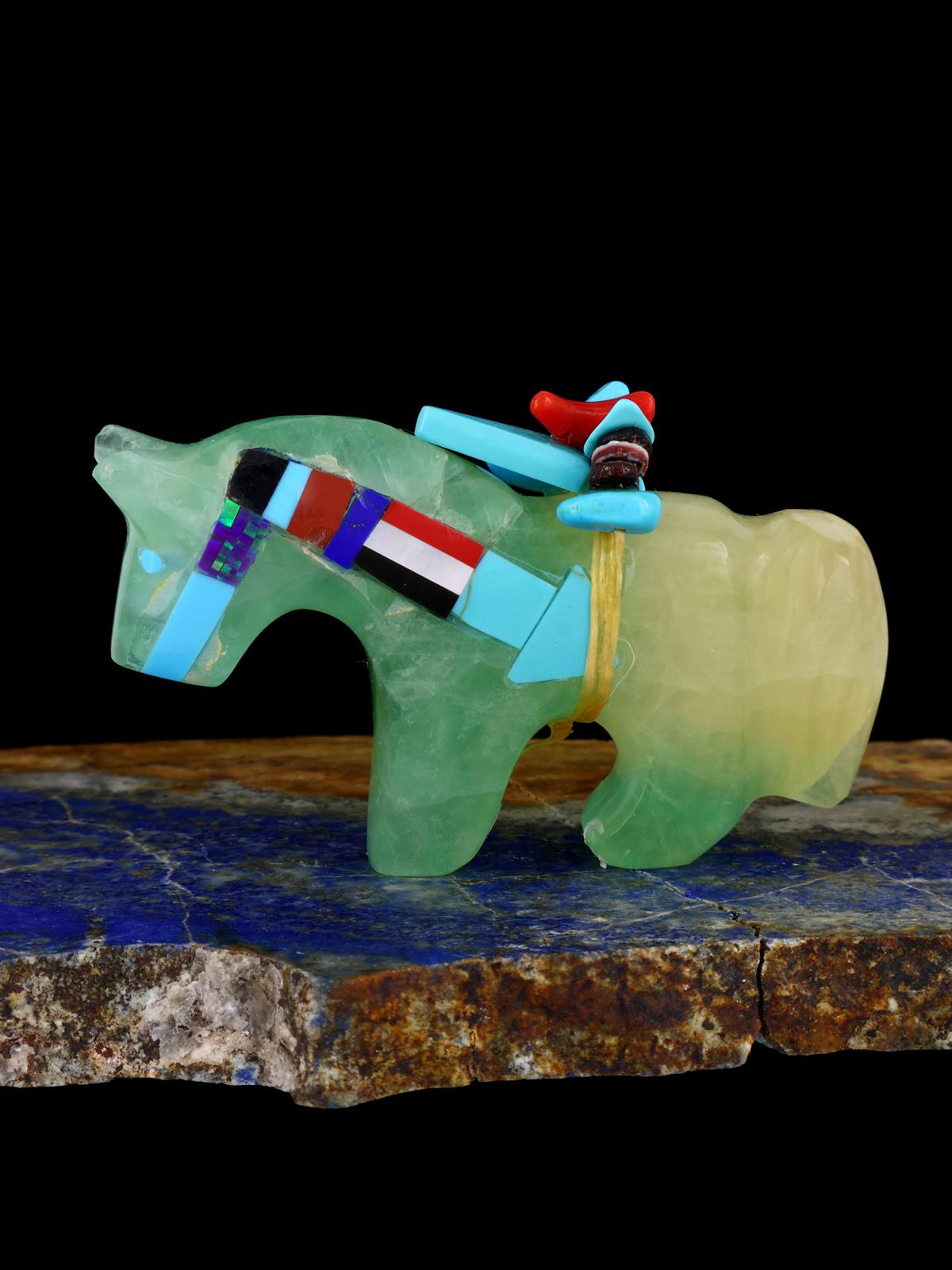 Fluorite Horse Zuni Fetish