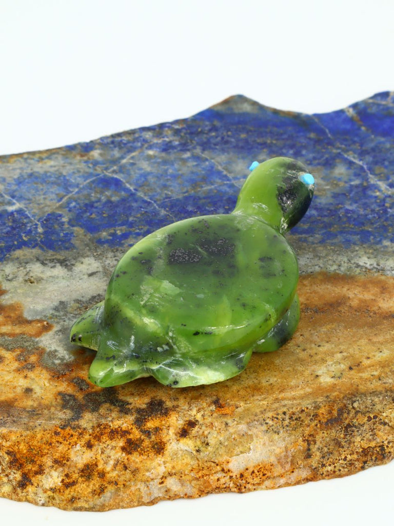 Serpentine Turtle Zuni Fetish - PuebloDirect.com