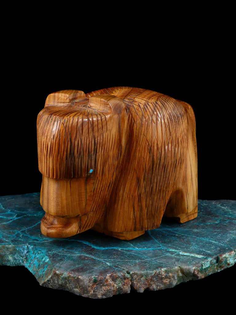 Wooden Buffalo Zuni Fetish - PuebloDirect.com