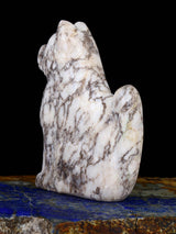 Marble Dog Zuni Fetish