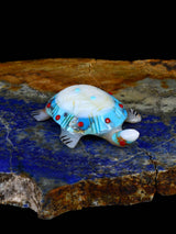 Mother of Pearl Turtle Zuni Fetish