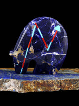 Sodalite Bear Zuni Fetish