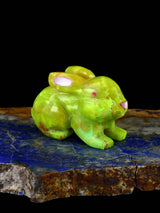 Mojave Turquoise Rabbit Zuni Fetish