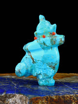 Turquoise Bear Zuni Fetish
