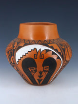 Vintage Estate Hopi Cerámica enrollada a mano