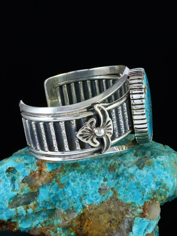 Native American Jewelry Sierra Nevada Turquoise Cuff Bracelet - PuebloDirect.com