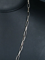 Navajo 25" Handmade Sterling Silver Link Chain Necklace - PuebloDirect.com