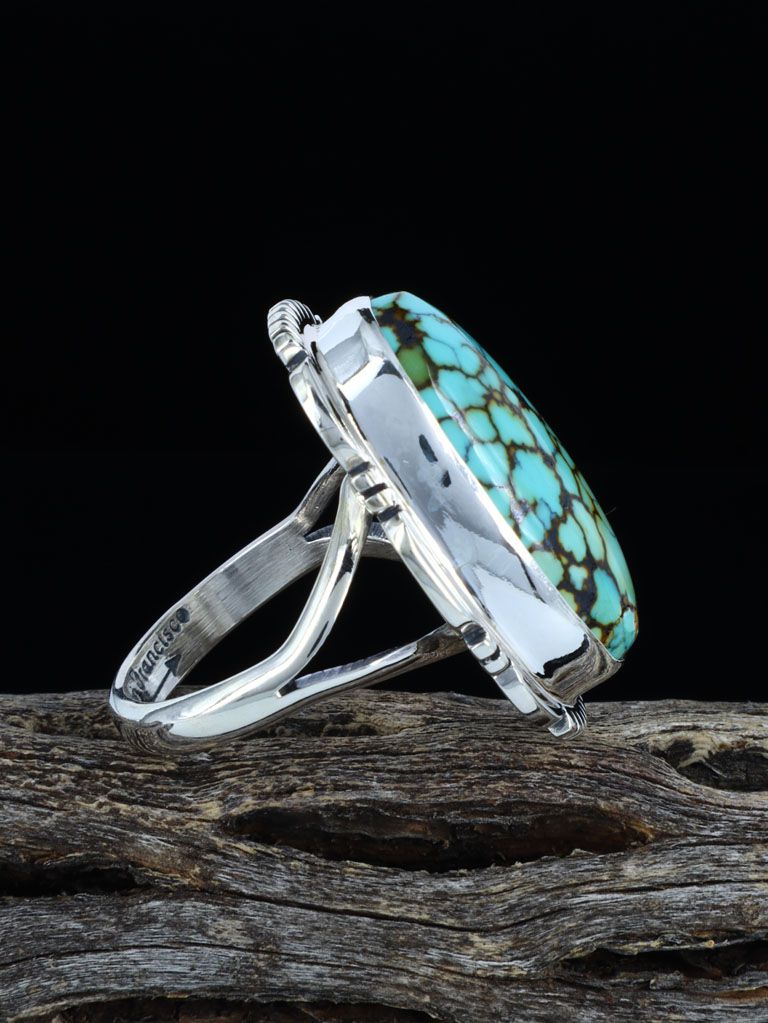 Natural Sky Horse Turquoise Ring, Size 6 1/2 - PuebloDirect.com
